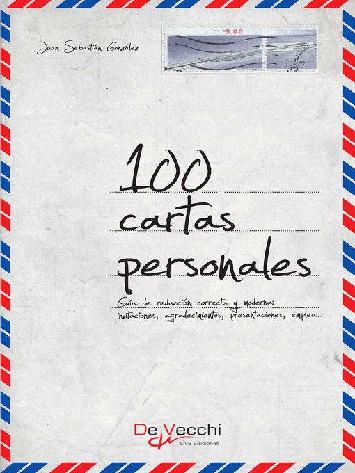 Title details for 100 cartas personales by Juan Sebastián González - Available